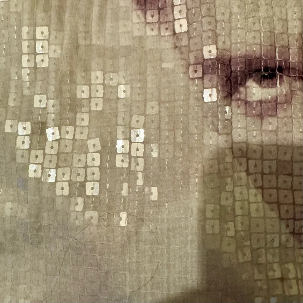 Elvis Presley Sequin Racerback Tank Top L (Runs Small) NWOT - Picture 4 of 6